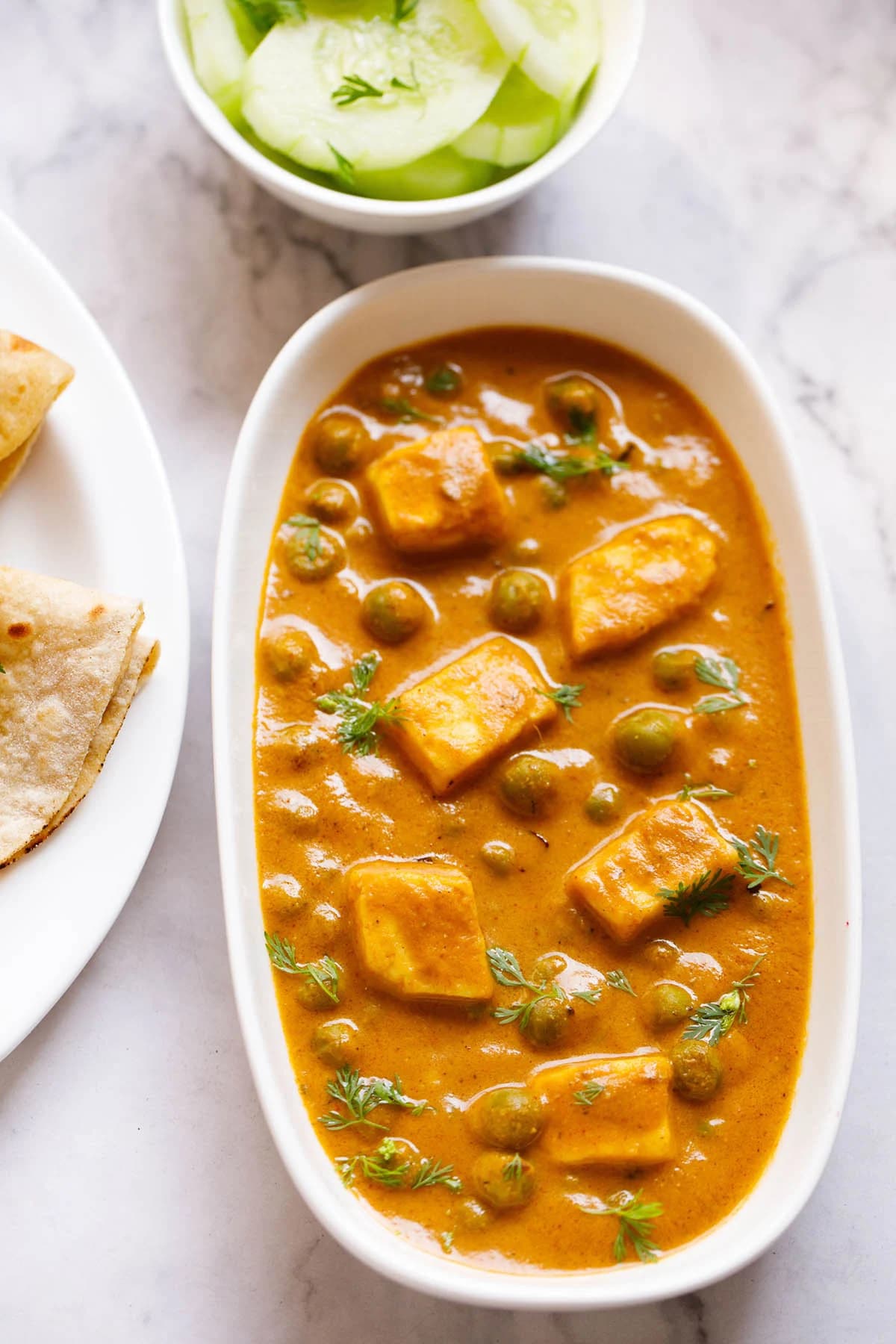 Matar Paneer