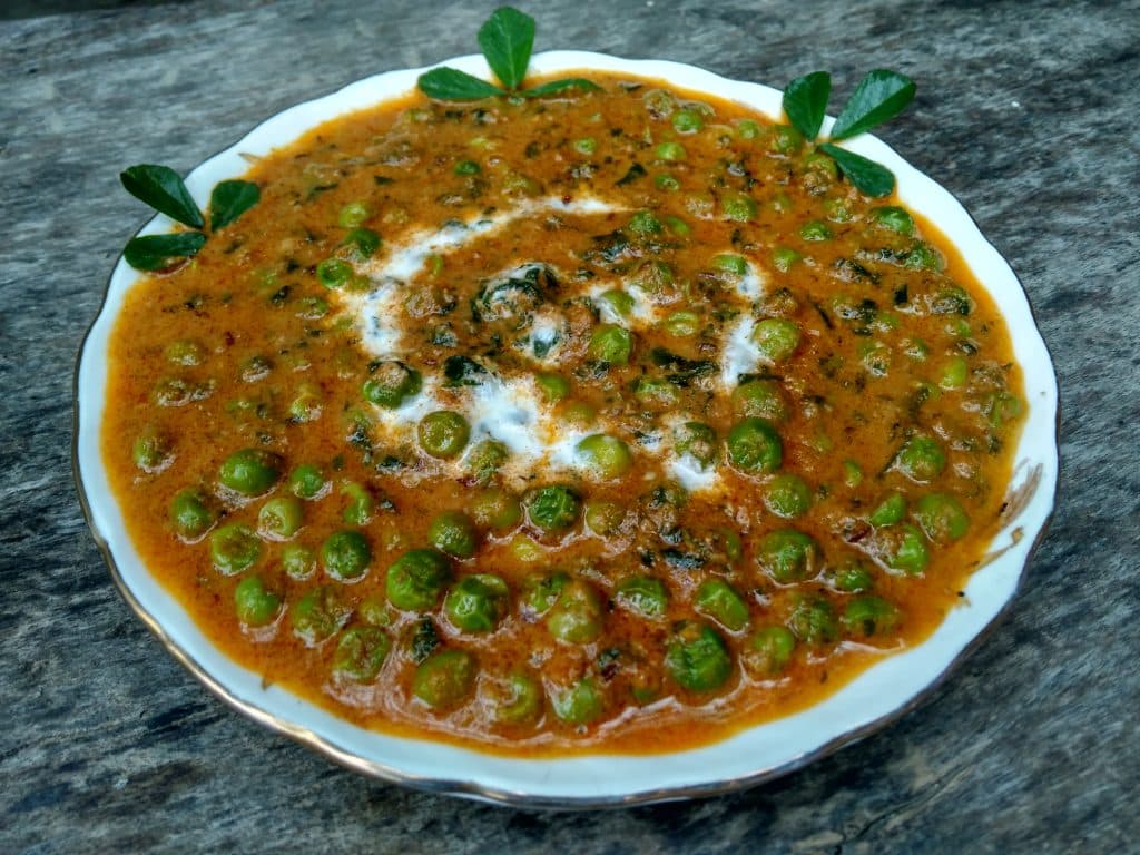 Methi Matar Malai.