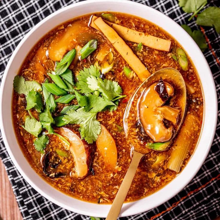 HOT & SOUR VEGETABLE SOUP