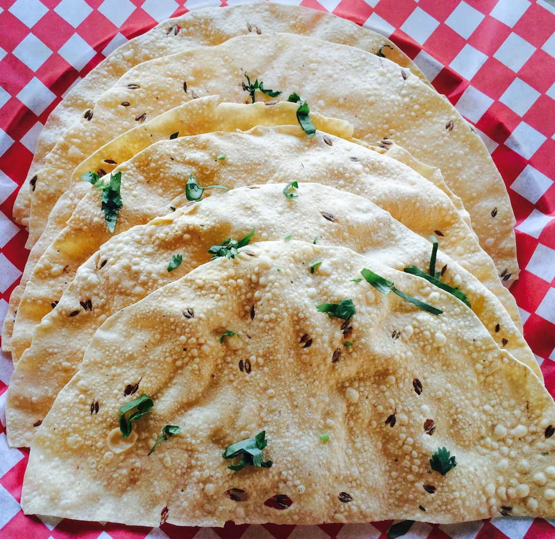 Extra Papadum.