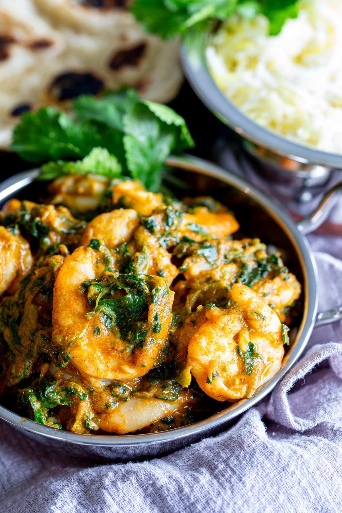 Shrimp Saag